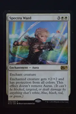 Magic The Gathering MTG SPECTRA WARD Magic 2015 LP Lightly Played - Image 1
