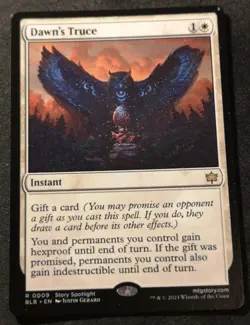 Dawn's Truce - BLB - MTG - EN - NM - 0009 - Image 1