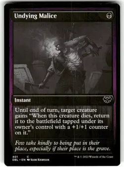Undying Malice Innistrad: Crimson Vow Regular MTG Double Feature - Image 1