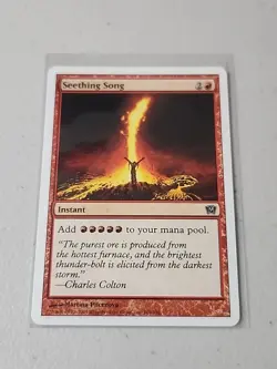 MTG Seething Song 9th Edition Regular - Image 1