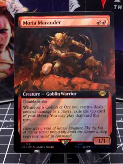 Moria Marauder (Extended Art) (Surge Foil) Universes Beyond: The Lord of the NM - Image 1