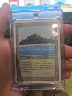 1x Tropical Island Dual Land Revised Edition MTG Magic the Gathering Mp - Image 1