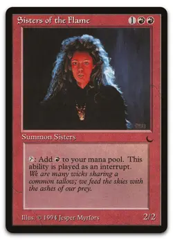 Sisters of the Flame (NM) The Dark DRK Magic MTG - Image 1