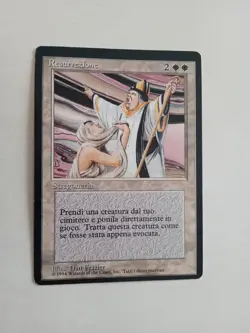 CARTA MAGIC MTG ITA 1994 1ª ED. RESURREZIONE - Image 1