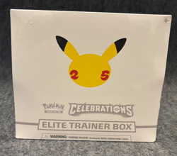 Pokemon TCG: 25th Anniversary Celebrations Elite Trainer Box (2021), Sealed 820650809439 - Image 1