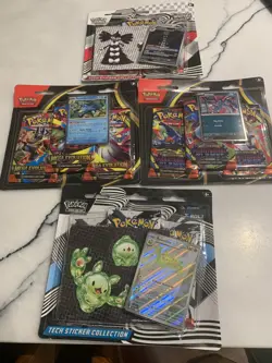 Pokemon TCG 3 Blister Mega Evolution, Phantasmal & Black Bolt & White Flare DEAL - Image 1