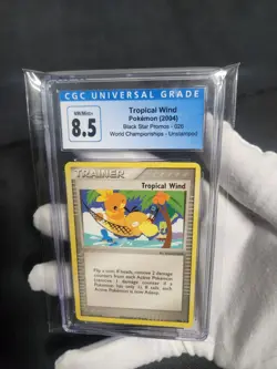 2004 Pokemon World Championships Tropical Wind English No Stamp CGC 8.5 like PSA - Image 2