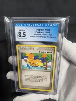 2004 Pokemon World Championships Tropical Wind English No Stamp CGC 8.5 like PSA - Image 3