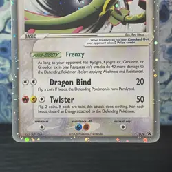 Pokemon TCG Rayquaza EX Nintendo Black Star Promos 39 Holo Promo - Image 4