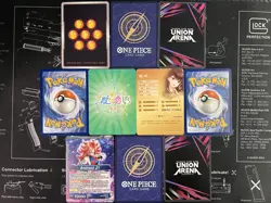 Variety of Trading Cards Pokemon - Dragonball - Union Arena - One Piece- 2 Waifu - Image 2