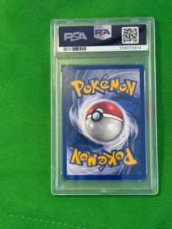 1999 Pokemon Base Set Chansey Holo (#3) - Shadowless, PSA 7 NM - Image 2