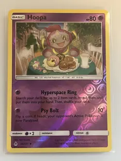 Hoopa 54/131 Pokemon TCG Forbidden Light Reverse Holo LP - Image 1
