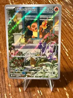 2023-25 Pokemon SV Black Star Promos SVP EN Charmander #044 MP - Image 1