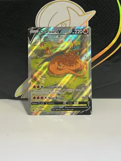 Pokemon Sword and Shield: Charizard V SWSH260 Black Star Promo Raw NM - Image 1