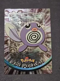 Pokemon Topps - TV Animation Edition - Poliwag #60 - FOIL - NM Black Logo - Image 1