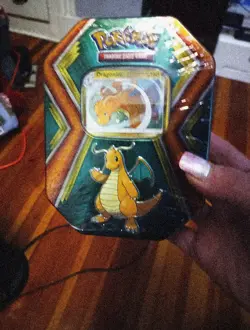 Pokemon TCG 2019 Dragonite Tin with 3 Booster Packs - New & Factory Sealed - Image 1