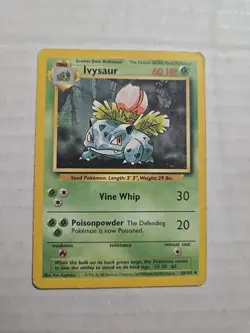 Pokemon TCG Ivysaur 030/102 Base Set Normal - Pokemon TCG - WOTC - Image 1