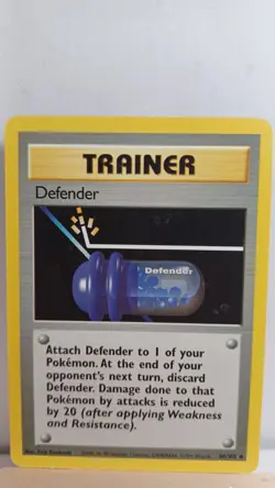 Defender [MP] - Pokemon TCG Base Set Unlimited 80/102 [Uncommon] - Image 1