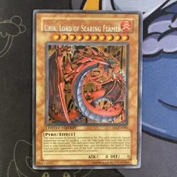 Yugioh Uria, Lord of Searing Flames CT03-EN005 Secret Rare LP/NM - Image 1