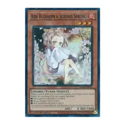 Yu-Gi-Oh! Ash Blossom & Joyous Spring (Alternate Art) - Quarter Century Stampede - Image 1
