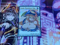 Dark Magician Girl Sexy Card Holo Anime Yugioh Art Rare Secret DMG Cute Alt Art - Image 1