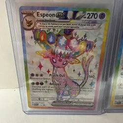 Umbreon & Espeon EX Prismatic Evolutions Premium Collection 175/176 PROMO CARDS - Image 3