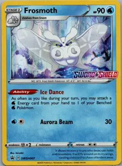 Frosmoth - (Prerelease) Promo SWSH: Sword & Shield Promo Cards SWSH007 NM - Image 1