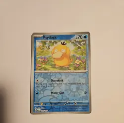 Pokemon TCG Psyduck Reverse Holo Scarlet Violet 151 Card 054/165 - Image 1