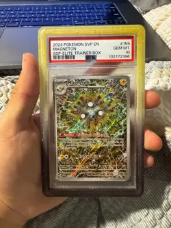 Magneton 159 Sv: Scarlet & Violet Promo Cards Holo PSA 10 - Image 1