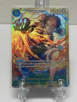 Monkey.D.Luffy SEC OP13-118 Carrying On His Will Foil One Piece Card Game - Image 1