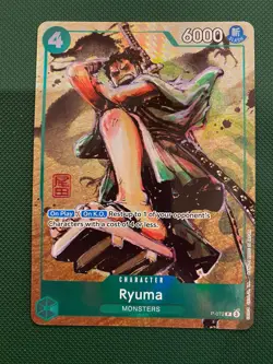 One Piece Card Game Tcg Ryuma P-072 Alt Art Promo - Image 1
