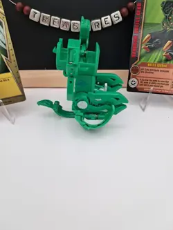 Bakugan Ventus Strikeflier W/ Battle Turbine Gold Set Gundalian Invaders W/ Card - Image 3