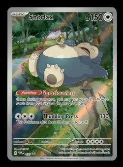 Snorlax 051 Pokemon SV: Scarlet & Violet Promo Cards Promo NM English - Image 1