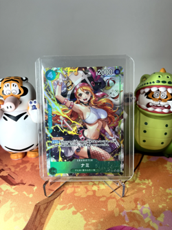 Nami SR Parallel OP14-031 Japanese ONE PIECE Card Seven Heroes of the Blue Sea - Image 1