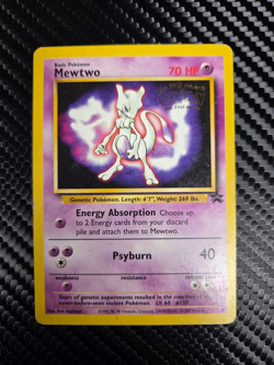 Pokemon TCG Mewtwo #3 WB Kids Presents the First Movie Card - Image 1
