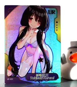 Senpai Goddess Haven hentai card - UR-003 - Tokisaki Kurumi - Date a Live sexy - Image 4