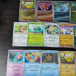 Pokemon Indonesia Choki Choki Promo Bundle 19 Variant Cards Include 4 Foil Cards - Image 2