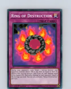 Yu-Gi-Oh TCG Ring Of Destruction YS17-EN036 1st Edition Common Card LP-NM - Image 1