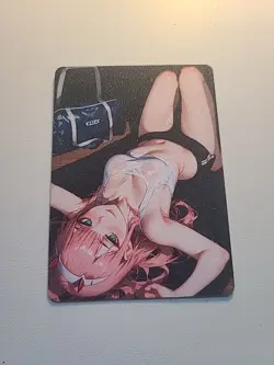 Zero Two Darling in the Franxx Full Art Waifu Card - Image 1