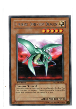 Yu-Gi-Oh! TCG Different Dimension Dragon DPKB-EN014 - Rare 1st Edition Card - LP - Image 1