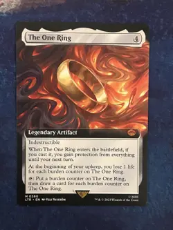 MTG The One Ring Extended Art Mythic Rare # 380 - The Lord of the Rings - LP - Image 1