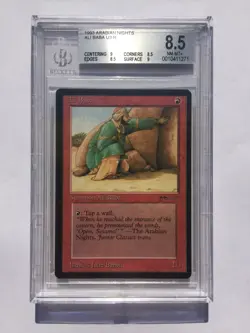BGS 8.5 Quad Plus | Ali Baba | MtG Arabian Nights | [9, 8.5, 8.5, 9] - Image 1