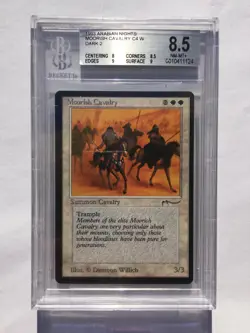BGS 8.5 | Moorish Cavalry [Dark] | MtG Arabian Nights | [8, 8.5, 9, 9] - Image 1