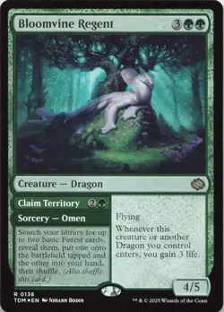 Bloomvine Regent - FOIL - R Tarkir: Dragonstorm 136 - MTG - Image 1