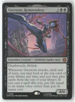 Gwenom, Remorseless P Unique and Miscellaneous Promos 286 NM - Image 1