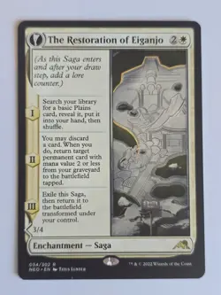 The Restoration of Eiganjo ~ Kamigawa: Neon Dynasty [ NearMint ] [ Magic MTG ] - Image 1