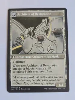 The Restoration of Eiganjo ~ Kamigawa: Neon Dynasty [ NearMint ] [ Magic MTG ] - Image 2