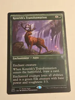 Kenrith's Transformation X1 Promo Throne of Eldraine MTG NON-FOIL - Image 1
