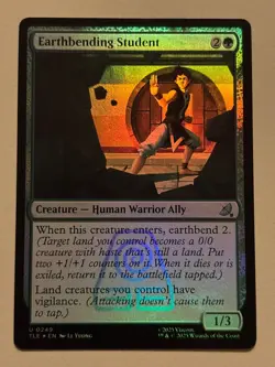 Earthbending Student (FOIL) TLE Avatar: the Last Airbender - Image 1