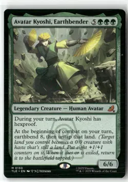 Avatar Kyoshi, Earthbender MTG Avatar The Last Airbender Jumpstart NM - Image 1